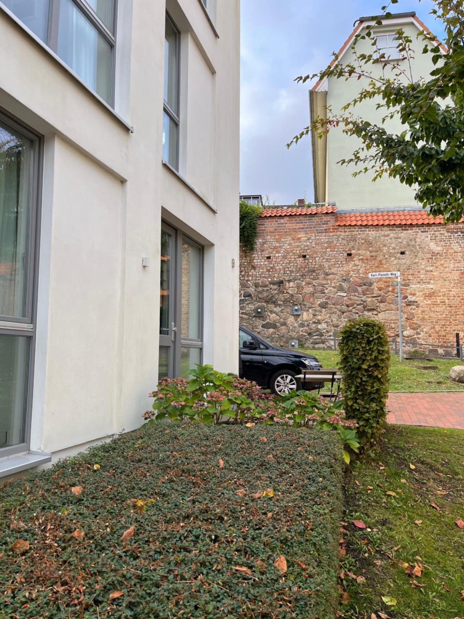 Ferienwohnung An Der Historischen Stadtmauer 罗斯托克 外观 照片