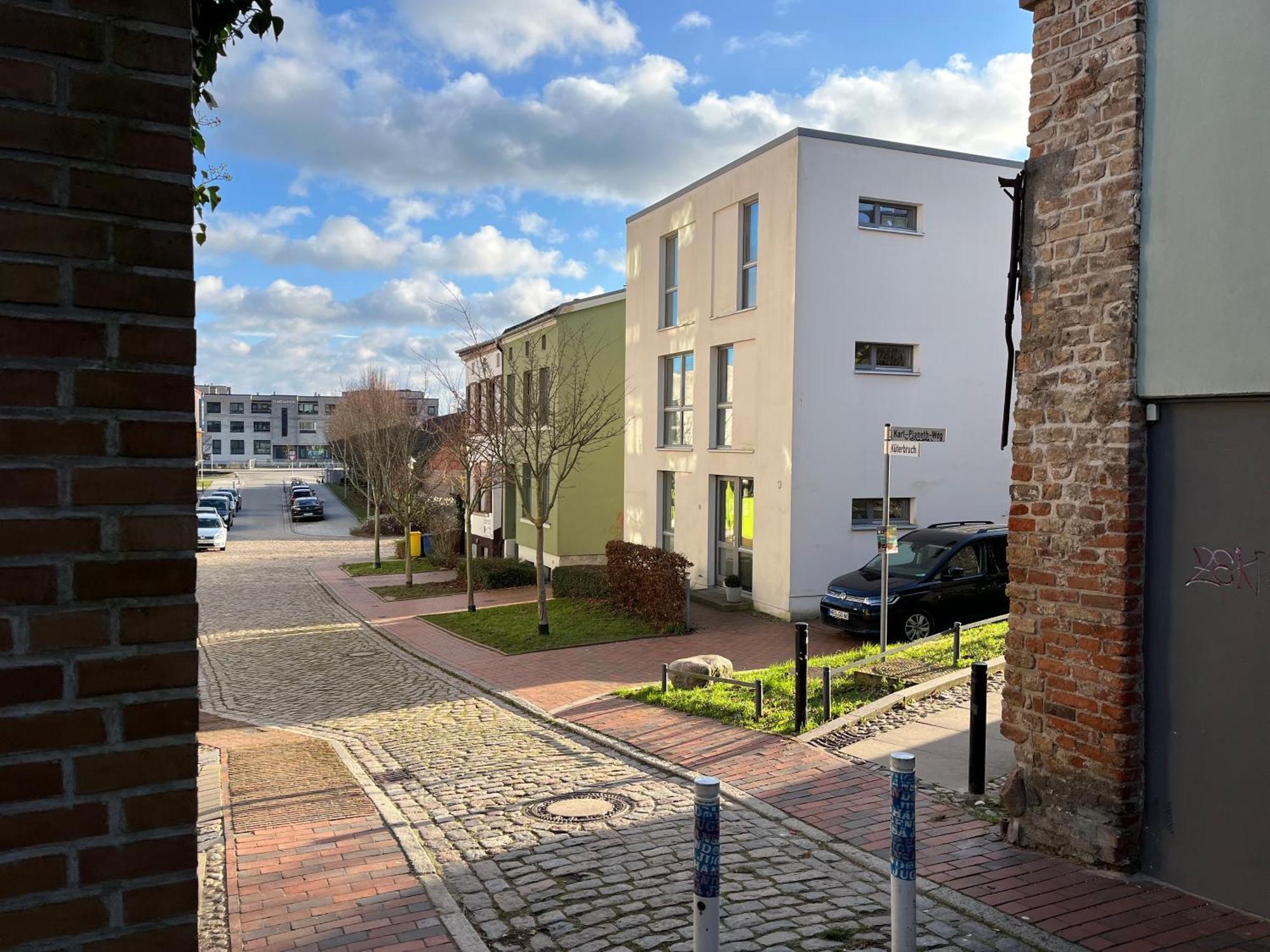 Ferienwohnung An Der Historischen Stadtmauer 罗斯托克 外观 照片
