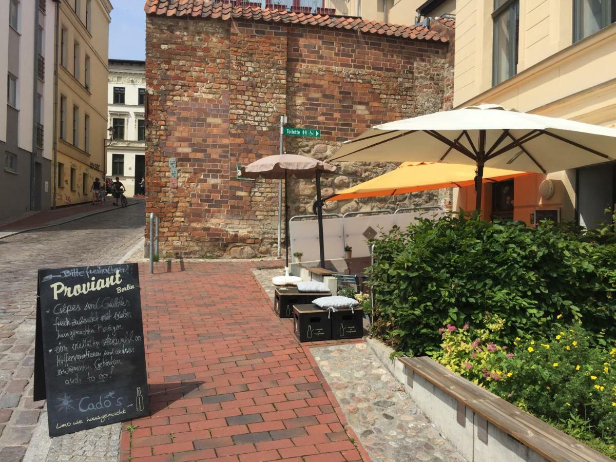 Ferienwohnung An Der Historischen Stadtmauer 罗斯托克 外观 照片